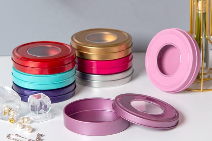 13 round tin boxes (1)